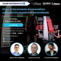 Informationsworkshop: Kineo, das dynamometrische Gerät für personalisierte therapeutische Übungen – 4. März 2026 – via Zoom